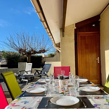 Maison Relax 6 Pers, Clim, Wifi, Terrasse 度假居